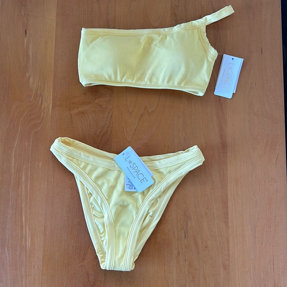NWT L*Space Yellow Suit